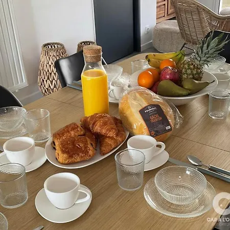 게스트하우스 .la Sablaise. Maison Avec Place De Parking Au Coeur Du Quartier Arago Les Sables-dʼOlonne